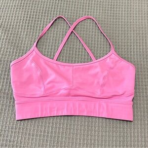 Varley Pink Sports Bra